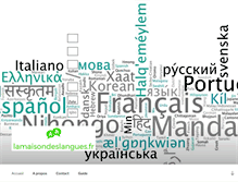 Tablet Screenshot of lamaisondeslangues.fr